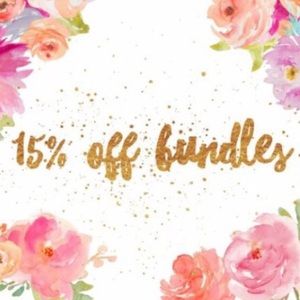 Bundle and Save 15% Off Each Item!